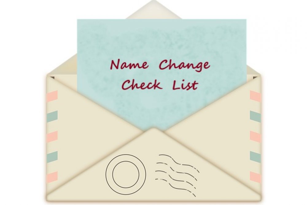 Name Change Check List